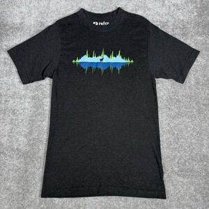 Rafco‎ T-Shirt Mens Small Gray Short Sleeve Crew Neck Organic Cotton